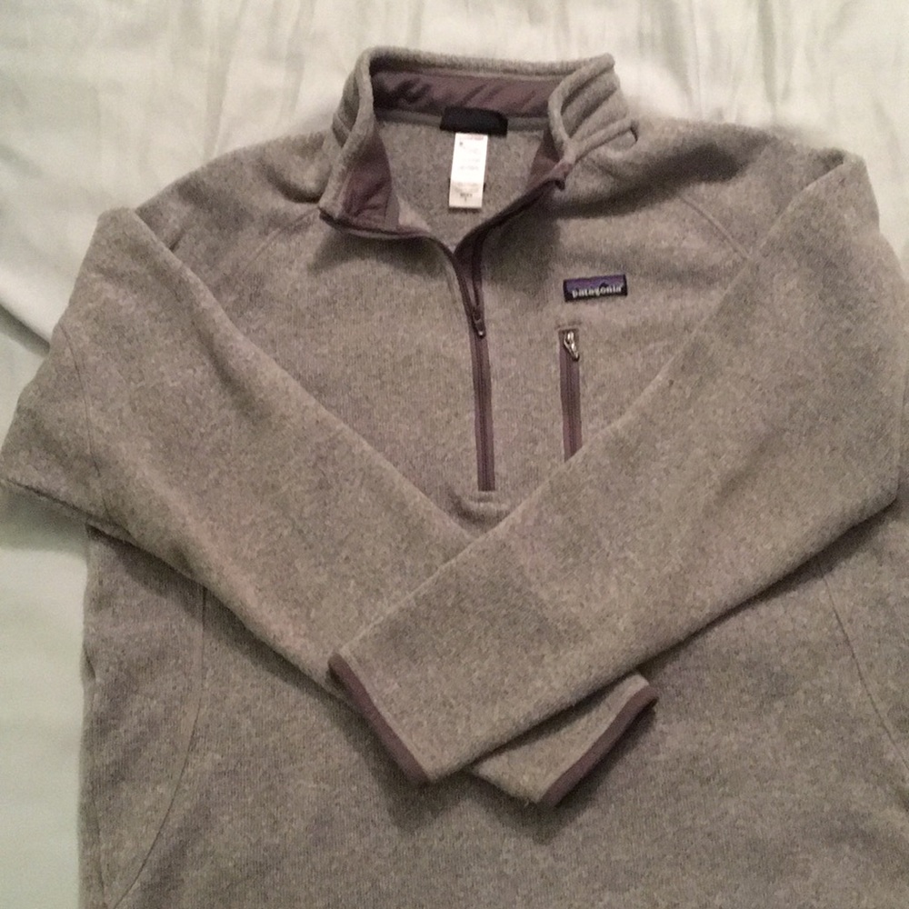 Patagonia men’s better sweater 1/4 zip fleece